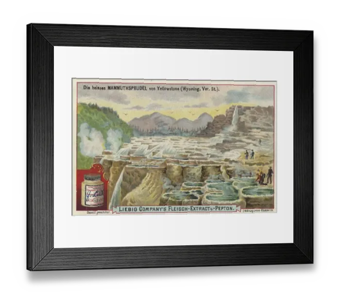 Framed Print : Picture series volcanic landscapes