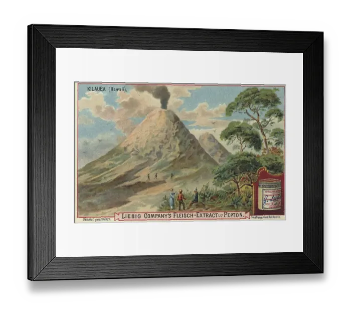 Framed Print : Picture series volcanic landscapes Framed Print : Picture series volcanic landscapes