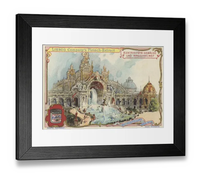 Framed Print : Picture series World Exhibition 1900