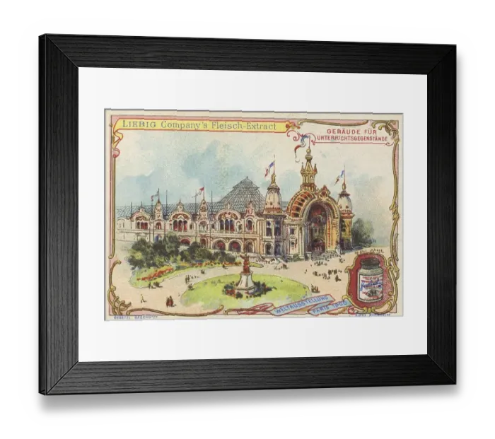 Framed Print : Picture series World Exhibition 1900