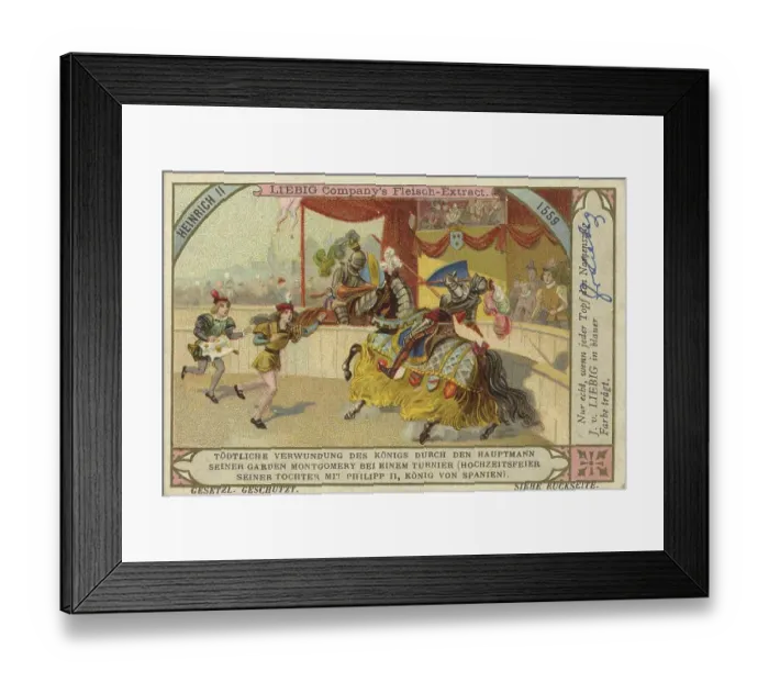 Framed Print : Picture series Kings, Henry II