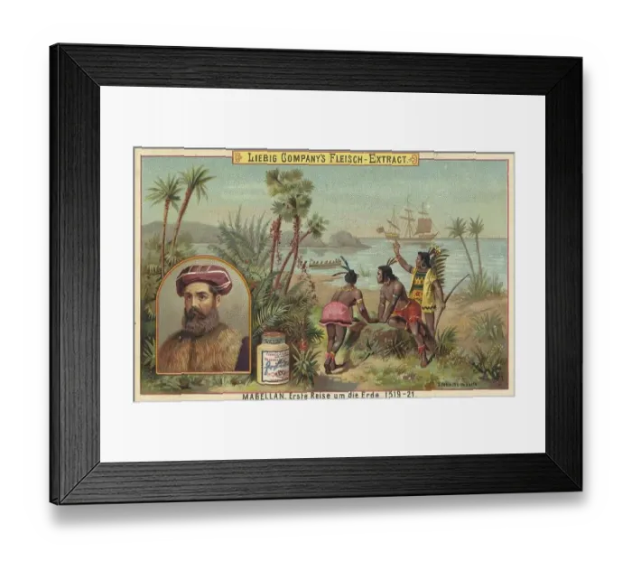 Framed Print : Series Explorers and World Travellers