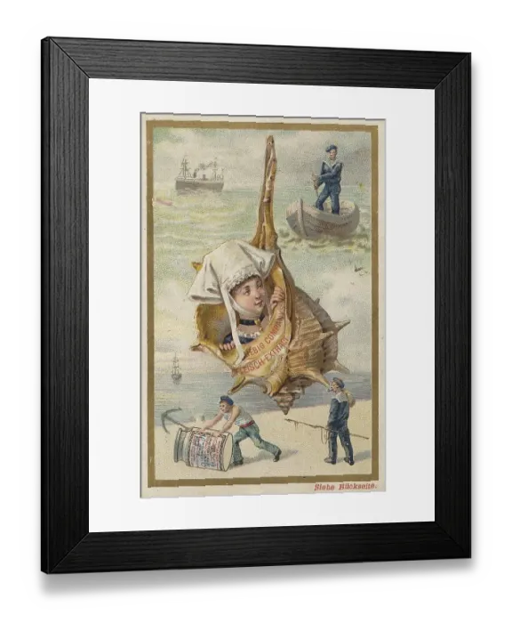 Framed Print : Picture series Situations by the sea Framed Print : Picture series Situations by the sea