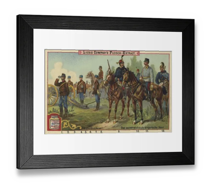Framed Print : Picture series The Austro-Hungarian Army