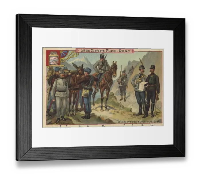 Framed Print : Picture series The Austro-Hungarian army Framed Print : Picture series The Austro-Hungarian army