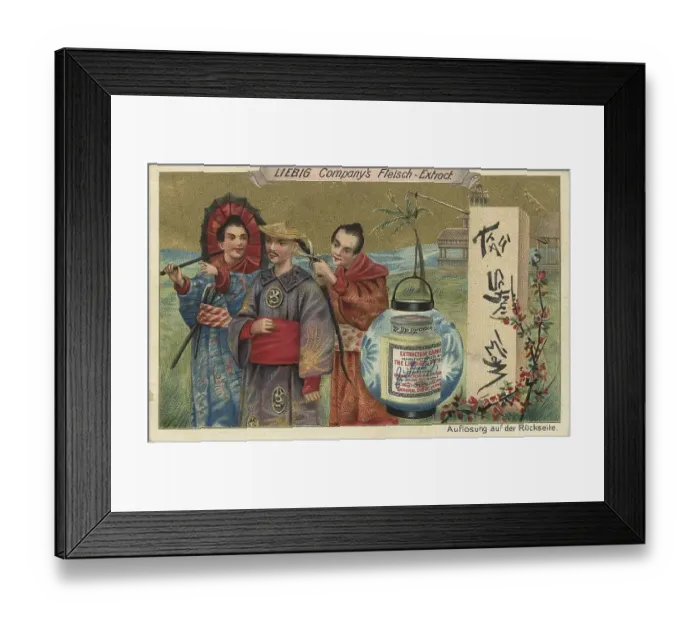 Framed Print : Picture series Picture puzzle, Japan Framed Print : Picture series Picture puzzle, Japan
