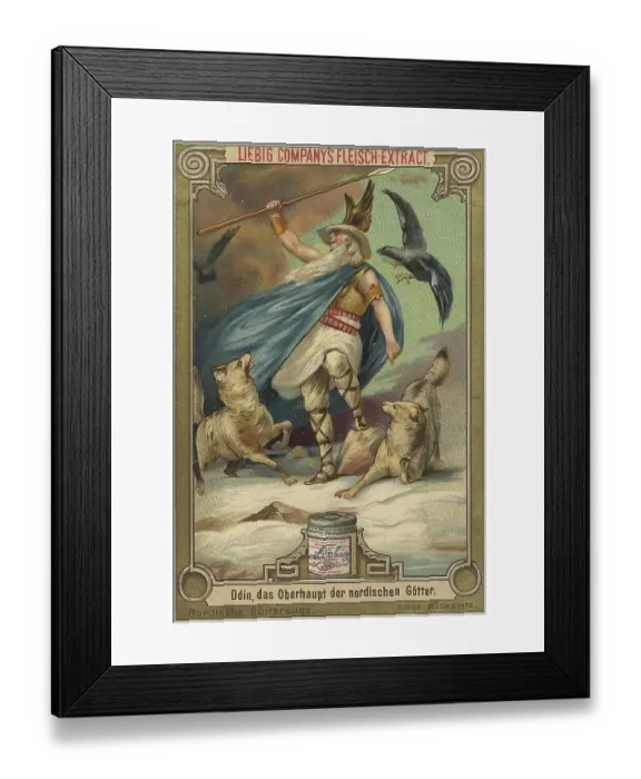 Framed Print : Picture series Norse mythology