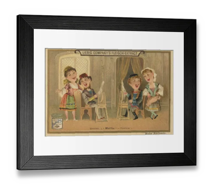Framed Print : Picture series Singing groups, quartet