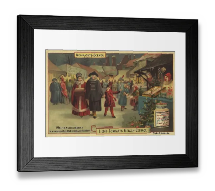 Framed Print : Picture series Christmas scenes Framed Print : Picture series Christmas scenes