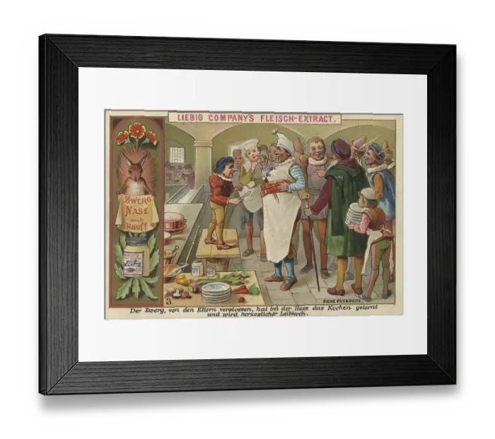 Framed Print : Picture series Dwarf Nose, 3, The dwarf Framed Print : Picture series Dwarf Nose, 3, The dwarf