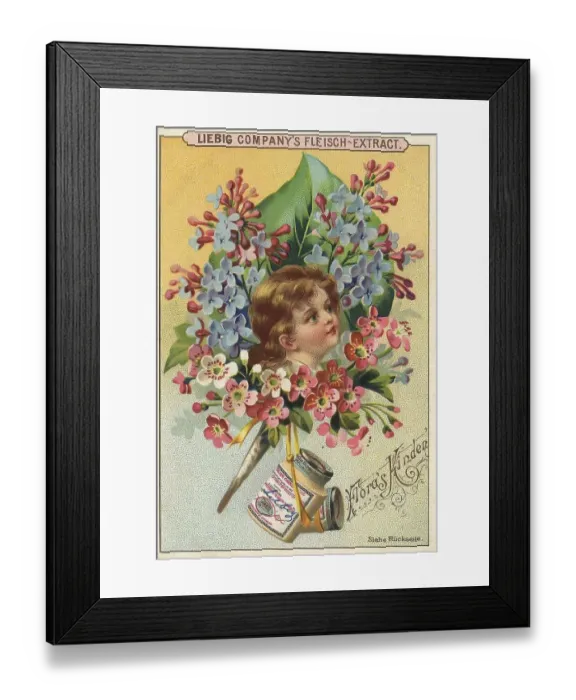 Framed Print : Picture series Flora's children