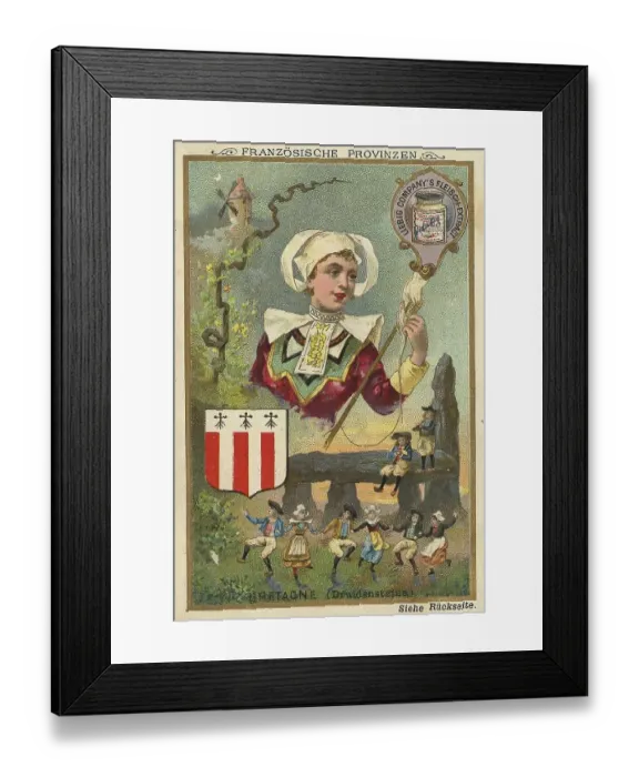 Framed Print : Picture series French provinces Framed Print : Picture series French provinces