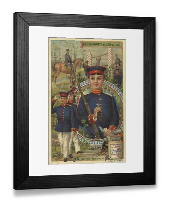Framed Print : Picture series Kinder werden Leute Framed Print : Picture series Kinder werden Leute