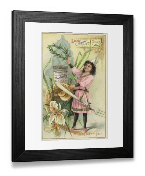 Framed Print : Picture series Kleine Kuechengarde