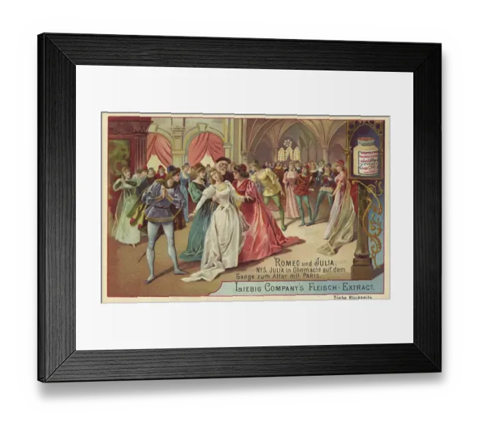 Framed Print : Picture series Romeo and Juliet Framed Print : Picture series Romeo and Juliet