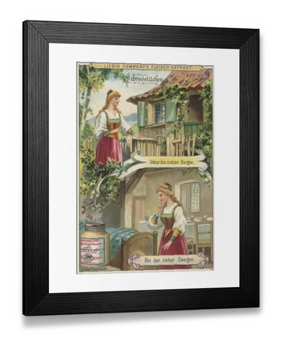 Framed Print : Picture series German fairy tales