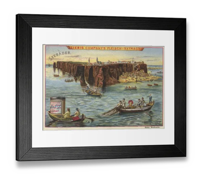 Framed Print : Picture series famous seaside resorts Framed Print : Picture series famous seaside resorts