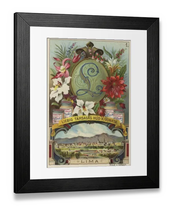 Framed Print : Picture series Cities of the World Framed Print : Picture series Cities of the World