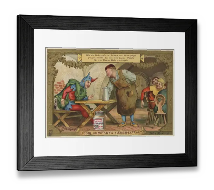 Framed Print : Picture series German fairy tales