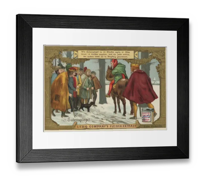 Framed Print : Picture series German fairy tales