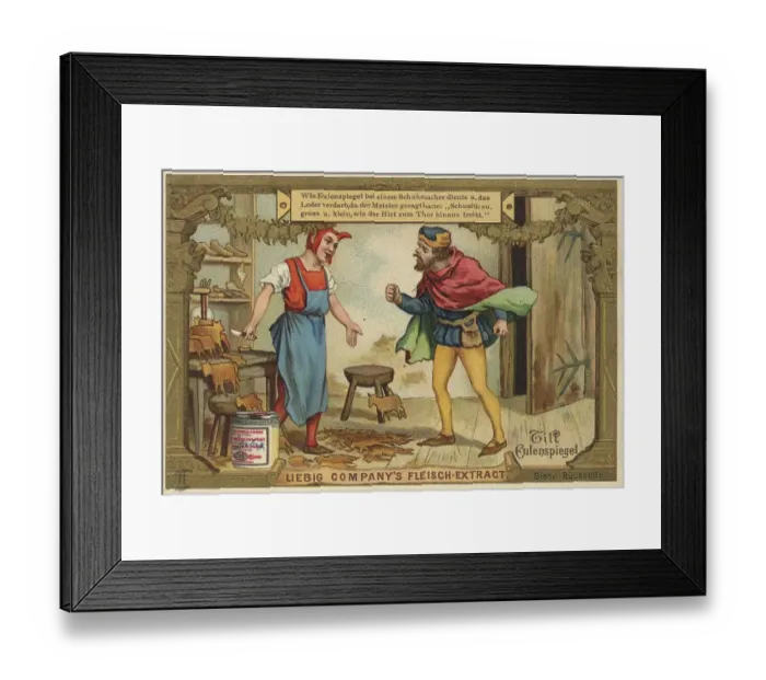 Framed Print : Picture series German fairy tales