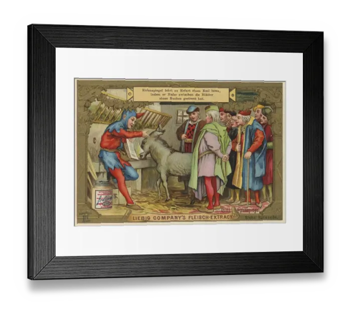 Framed Print : Picture series German fairy tales