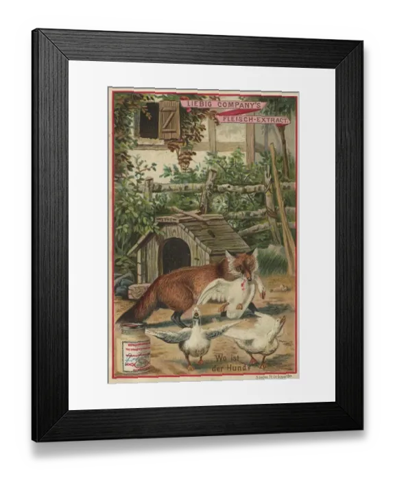 Framed Print : Picture series picture puzzle, where is the dog Framed Print : Picture series picture puzzle, where is the dog