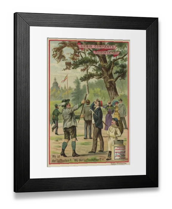 Framed Print : Picture series picture puzzle, where is the balloon Framed Print : Picture series picture puzzle, where is the balloon