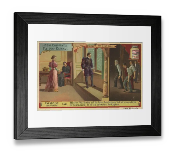 Framed Print : Picture series Before and behind the scenes