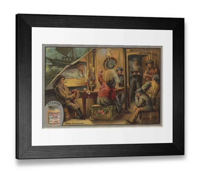 Framed Print : Picture series famous Christmas Framed Print : Picture series famous Christmas