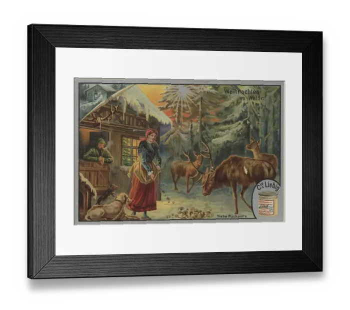 Framed Print : Picture series famous Christmas Framed Print : Picture series famous Christmas