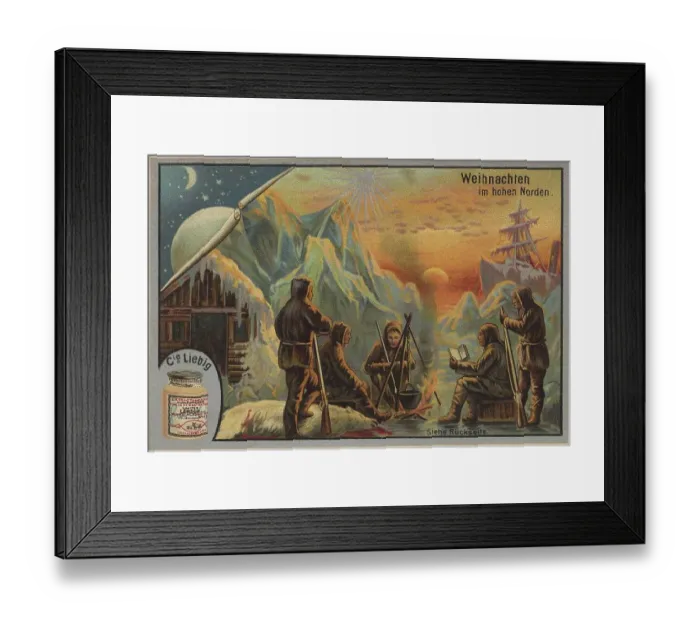 Framed Print : Picture series famous Christmas Framed Print : Picture series famous Christmas