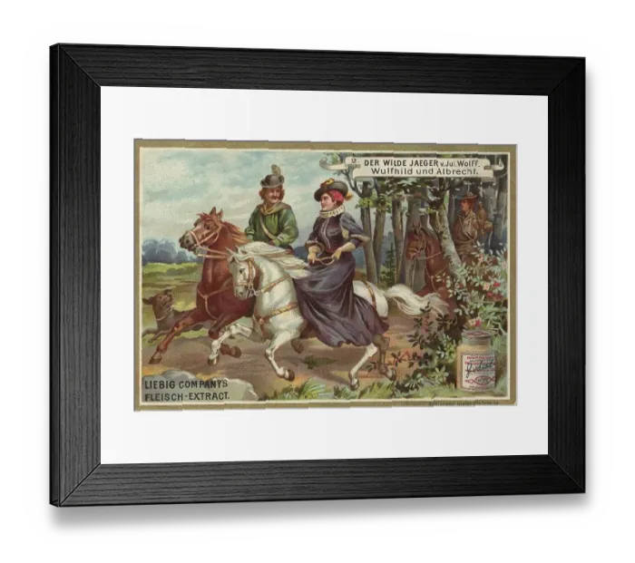 Framed Print : Picture series The Wild Hunter by Jul Framed Print : Picture series The Wild Hunter by Jul