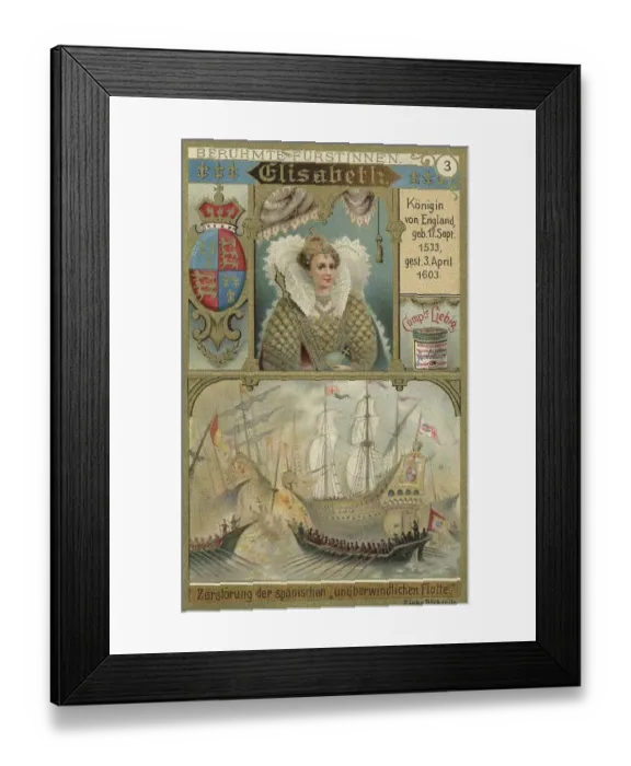 Framed Print : Picture series Famous Princesses