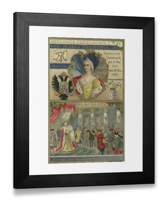 Framed Print : Picture series Famous Princesses Framed Print : Picture series Famous Princesses