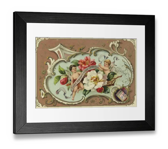 Framed Print : Picture series Children and flowers