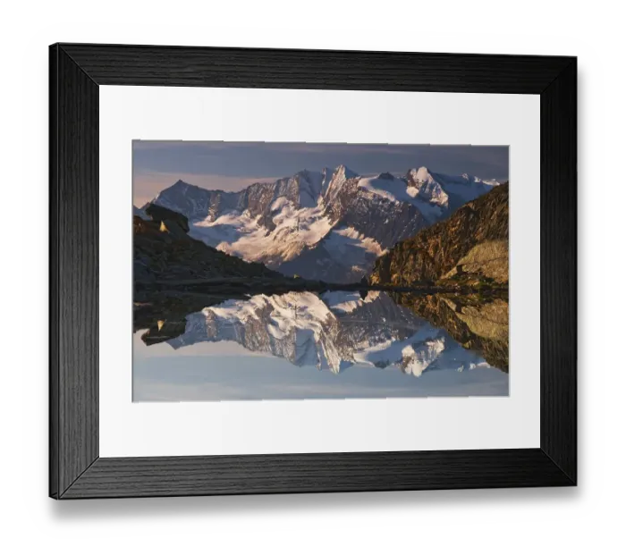Framed Print : Mount Hochfeiler or Gran Pilastro Framed Print : Mount Hochfeiler or Gran Pilastro