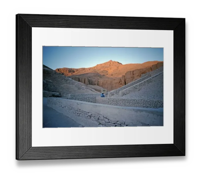 Framed Print : Necropolis, Necropolis, Thebes-West