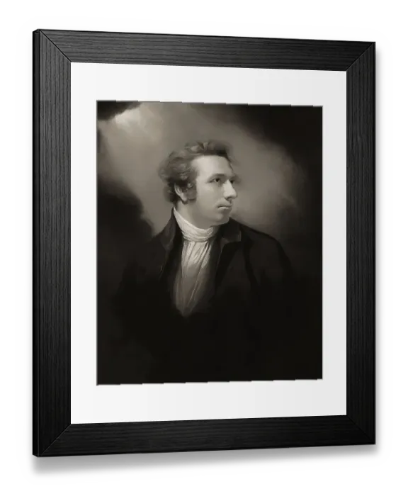 Framed Print : Henry Fuseli or Johann Heinrich Fuessli, 1741 - 1825, Swiss painter, draughtsman and writer, digitally edited after Northcote, 1778 Framed Print : Henry Fuseli or Johann Heinrich Fuessli, 1741 - 1825, Swiss painter, draughtsman and writer, digitally edited after Northcote, 1778