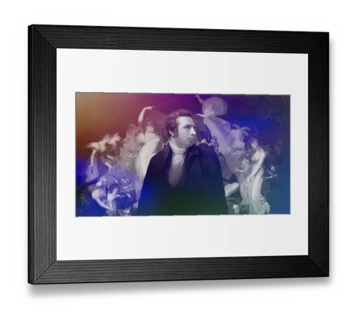 Framed Print : Henry Fuseli or Johann Heinrich Fuessli, 1741 - 1825, Swiss painter, draughtsman and writer, digitally edited after Northcote, 1778, Titania and Bottom, scene from Midsummer Nights Dream, by William Shakespeare Framed Print : Henry Fuseli or Johann Heinrich Fuessli, 1741 - 1825, Swiss painter, draughtsman and writer, digitally edited after Northcote, 1778, Titania and Bottom, scene from Midsummer Nights Dream, by William Shakespeare