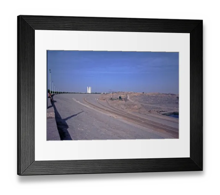 Framed Print : Dam, High Dam, Reservoir, Lake Nasser, Aswan, Nile Valley, Egypt, September 1989, vintage, retro, old, historical, Africa Framed Print : Dam, High Dam, Reservoir, Lake Nasser, Aswan, Nile Valley, Egypt, September 1989, vintage, retro, old, historical, Africa