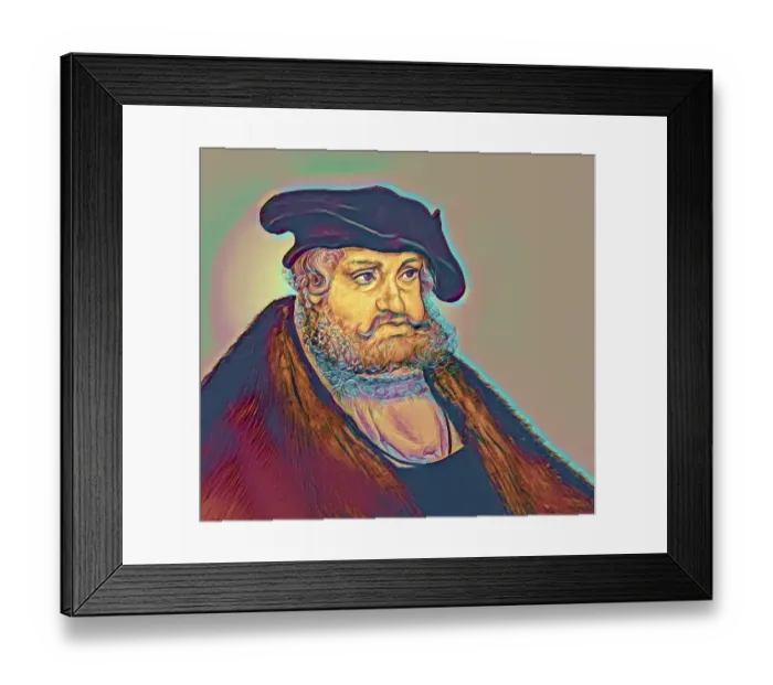 Framed Print : Frederick III or Frederick the Wise, 1463 - 1525, Prince-elector of Saxony, digitally edited after a painting by Lucas Cranach the Elder, Friedrich III. oder Friedrich der Weise, 1463 - 1525, Kurfuerst von Sachsen Framed Print : Frederick III or Frederick the Wise, 1463 - 1525, Prince-elector of Saxony, digitally edited after a painting by Lucas Cranach the Elder, Friedrich III. oder Friedrich der Weise, 1463 - 1525, Kurfuerst von Sachsen