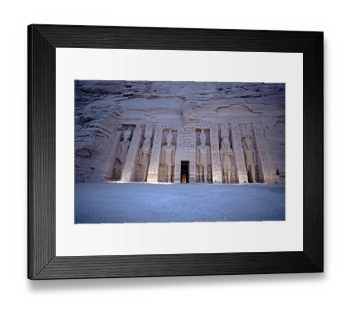 Framed Print : 6 colossal statues, Hathor Temple of Nefertari, Abu Simbel, Nile Valley, Egypt, September 1989, vintage, retro, old, historical, Africa Framed Print : 6 colossal statues, Hathor Temple of Nefertari, Abu Simbel, Nile Valley, Egypt, September 1989, vintage, retro, old, historical, Africa