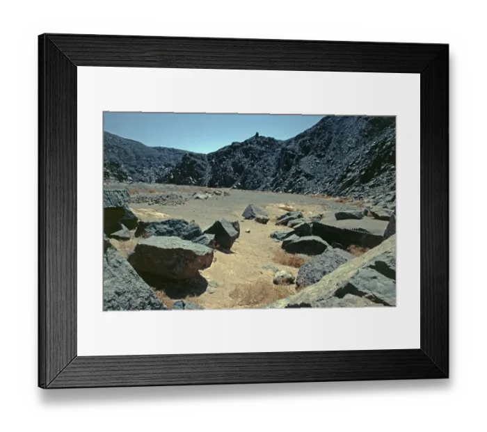 Framed Print : Ancient Egyptian quarry area Wadi Hammamat, Arabian desert, Egypt, September 1989, vintage, retro, old, historical, Africa Framed Print : Ancient Egyptian quarry area Wadi Hammamat, Arabian desert, Egypt, September 1989, vintage, retro, old, historical, Africa