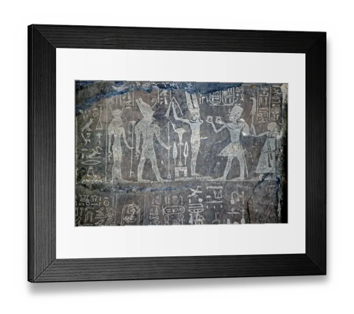 Framed Print : Rock carvings, ancient Egyptian quarry area Wadi Hammamat, Arabian desert, Egypt, September 1989, vintage, retro, old, historical, Africa Framed Print : Rock carvings, ancient Egyptian quarry area Wadi Hammamat, Arabian desert, Egypt, September 1989, vintage, retro, old, historical, Africa