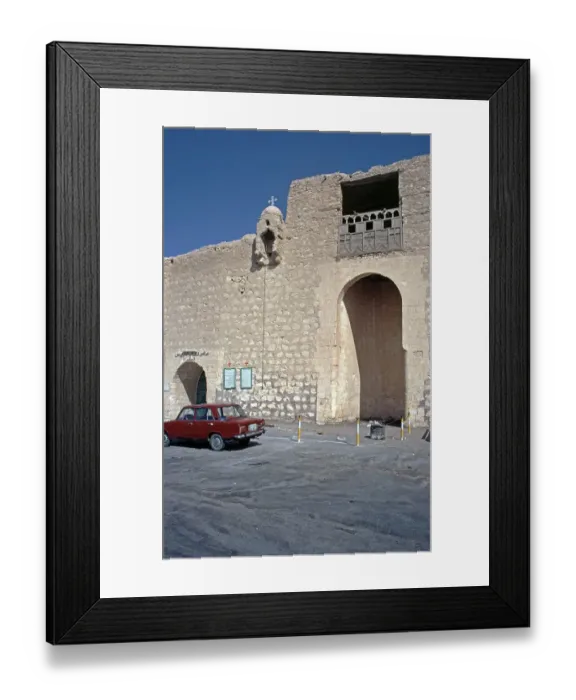 Framed Print : Monastery of St Anthony, Monastery of St Anthony, Arabian Desert, Egypt, September 1989, vintage, retro, old, historical, Africa Framed Print : Monastery of St Anthony, Monastery of St Anthony, Arabian Desert, Egypt, September 1989, vintage, retro, old, historical, Africa