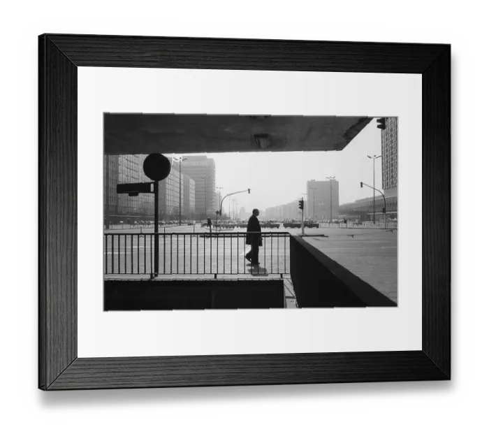 Framed Print : 27.03.1982, GDR, East Berlin, Mitte district, scene at Alexanderplatz Copyright: Carsten Milbret kleinespresseteam East Berlin, Berlin-Mitte, GDR GDR Framed Print : 27.03.1982, GDR, East Berlin, Mitte district, scene at Alexanderplatz Copyright: Carsten Milbret kleinespresseteam East Berlin, Berlin-Mitte, GDR GDR