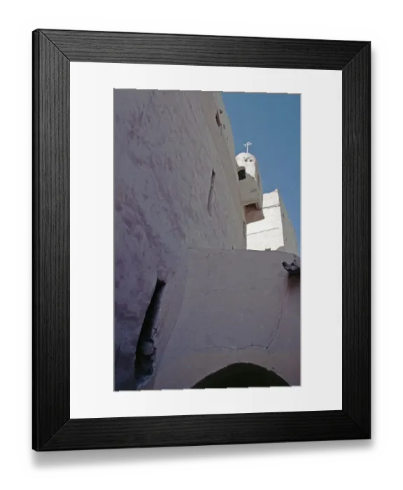 Framed Print : One of 7 churches, Monastery of St Anthony, Monastery of St Anthony, Arabian Desert, Egypt, September 1989, vintage, retro, old, historic, Africa Framed Print : One of 7 churches, Monastery of St Anthony, Monastery of St Anthony, Arabian Desert, Egypt, September 1989, vintage, retro, old, historic, Africa