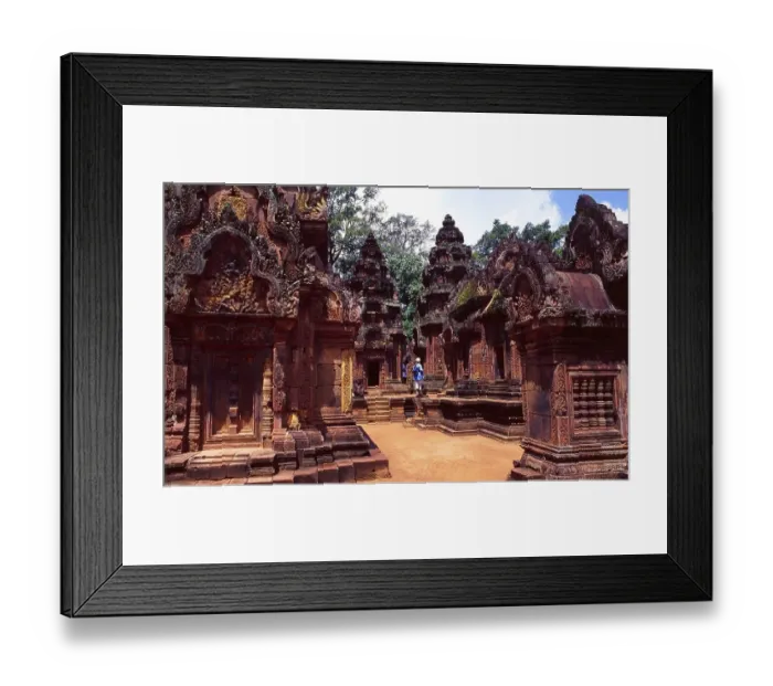 Framed Print : Kambodscha: Ankor Wat Khmer-Tempel-Ruinen Framed Print : Kambodscha: Ankor Wat Khmer-Tempel-Ruinen