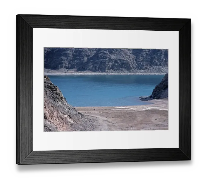 Framed Print : Fjord, Gulf of Aqaba, Sinai Peninsula, Egypt, September 1989, vintage, retro, old, historical, Africa